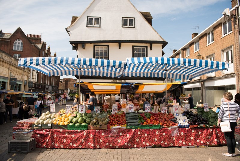 St Albans Market Home from Holme